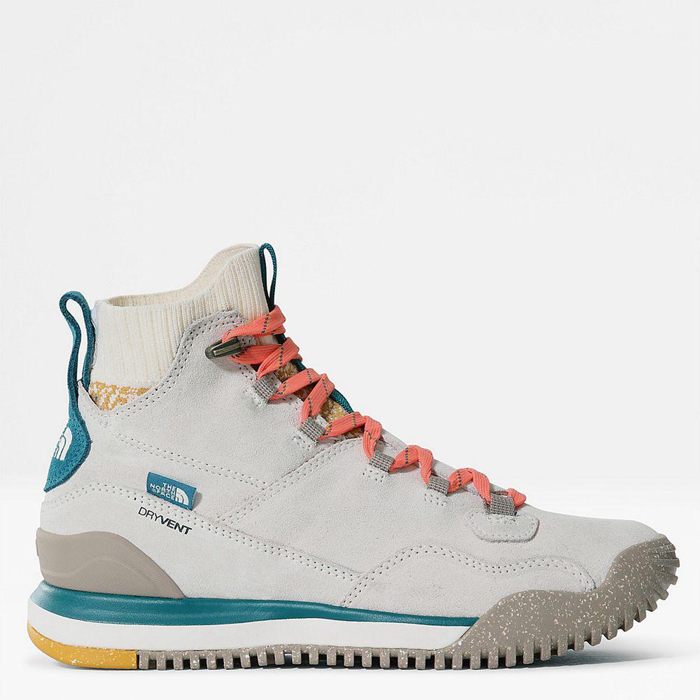 The North Face Back-To-Berkeley Sport Iii Γυναικεια Μπότες - Ασπρα / Χακί (LDPF65142)